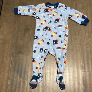 (Vitamins Kids) Fleece winter baby pajama size 12M